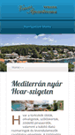 Mobile Screenshot of hvarsziget.hu